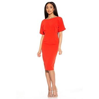 Women's ALEXIA ADMOR Jacqueline Dolman Sheath Dress