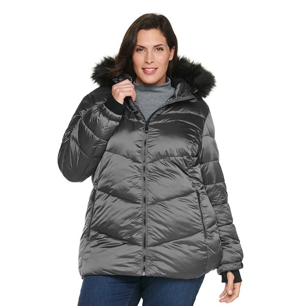 Plus Size ZeroXposur Peyton Quilted Puffer Jacket