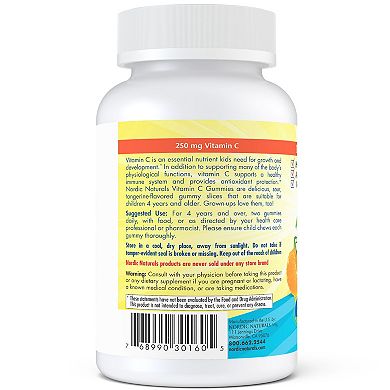 Nordic Naturals Nordic Vitamin C Gummies - 60 Count