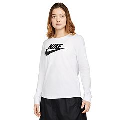 Nike Sportswear Essential Women's Cropped Logo T-Shirt - MEDIUM OLIVE/PALE  IVORY