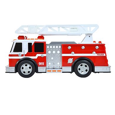 Maxx Action Mega Motorized Fire Truck with Lights & Sounds