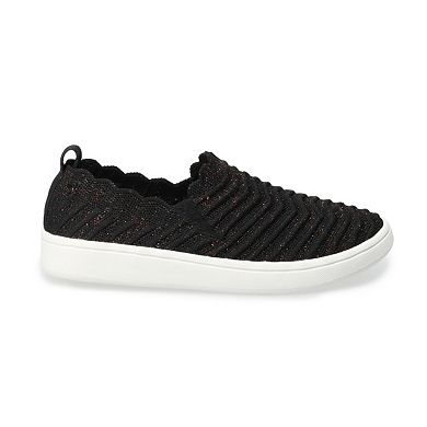 SO® Everly 2 Girls' Knit Slip-On Sneakers