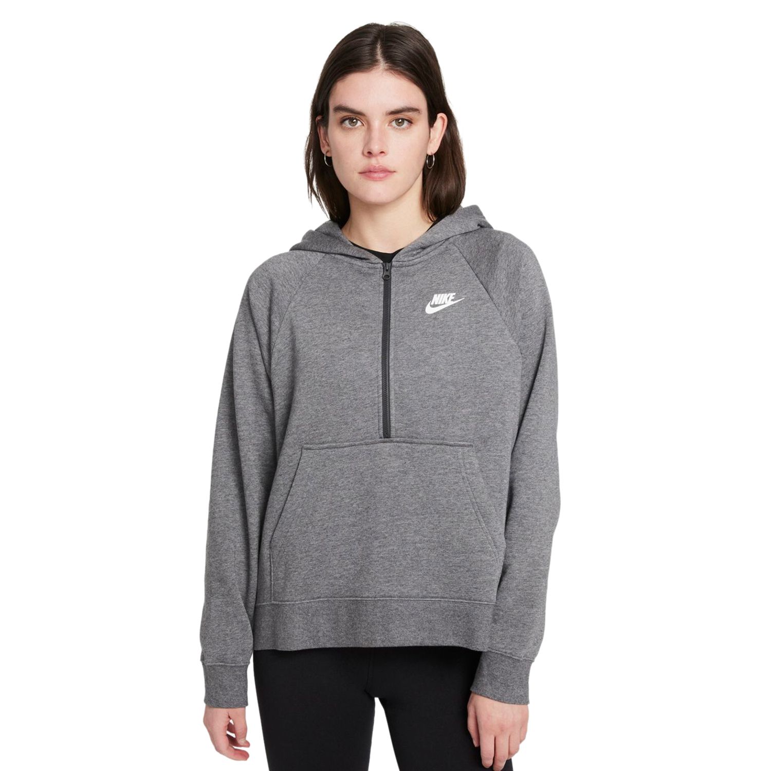 grey nike hoodie womens