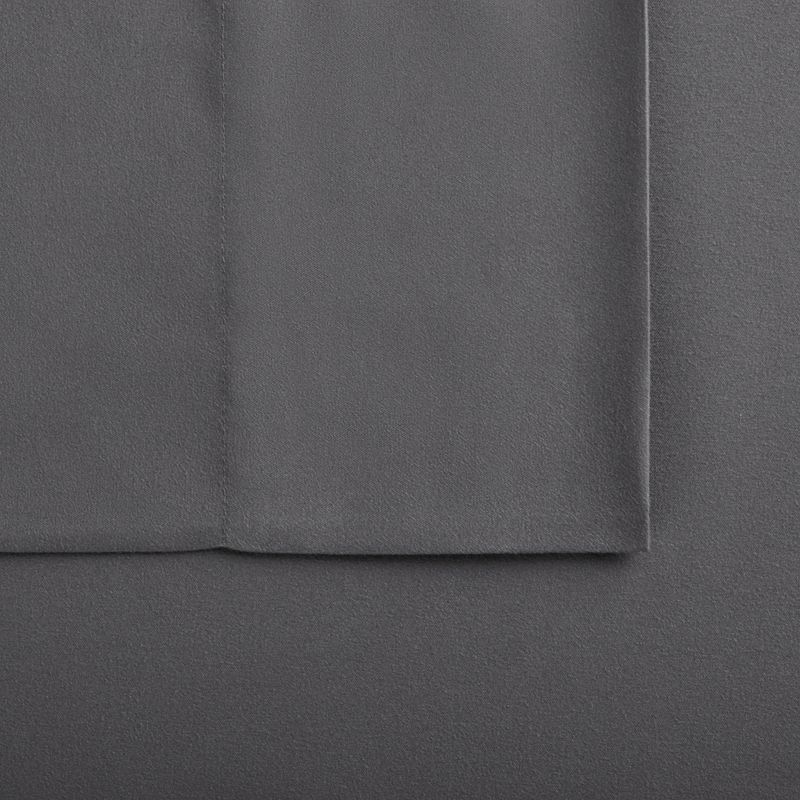 Serta Simply Clean Sheet Set, Grey, Twin