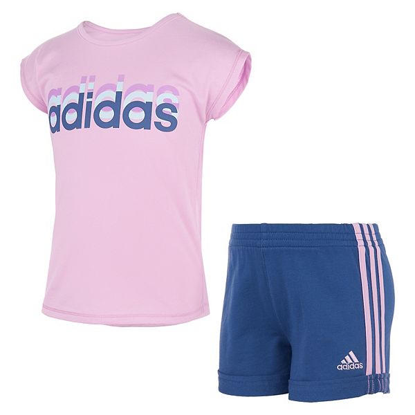 Toddler Girl adidas Love to Dance Top & Bottoms Set