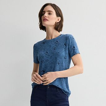 Women's Nine West Essential Crewneck Tee