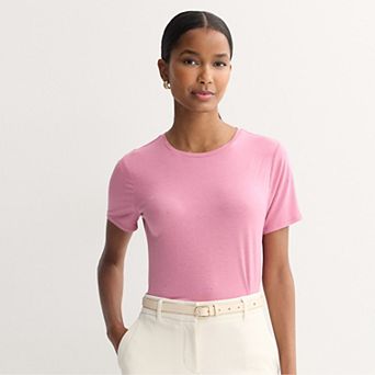 Women's Nine West Essential Crewneck Tee