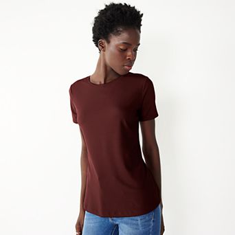 Women's Nine West Essential Crewneck Tee
