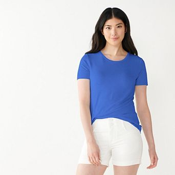 Women's Nine West Essential Crewneck Tee