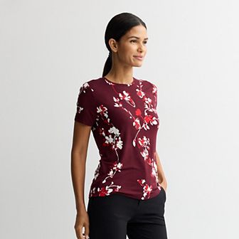 Women's Nine West Essential Crewneck Tee