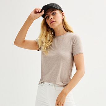 Women's Nine West Essential Crewneck Tee