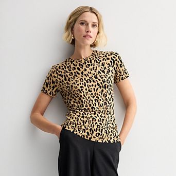 Women's Nine West Essential Crewneck Tee