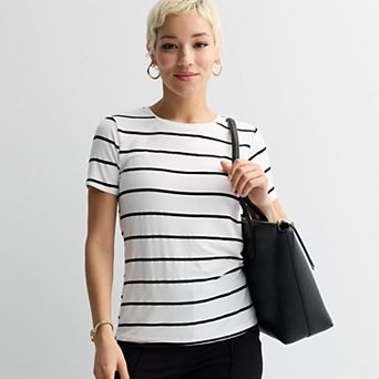 Women's Nine West Essential Crewneck Tee