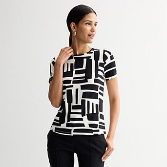 Women's Nine West Essential Crewneck Tee
