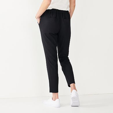 Women's Nine West Pleat-Front Pull-On Pants