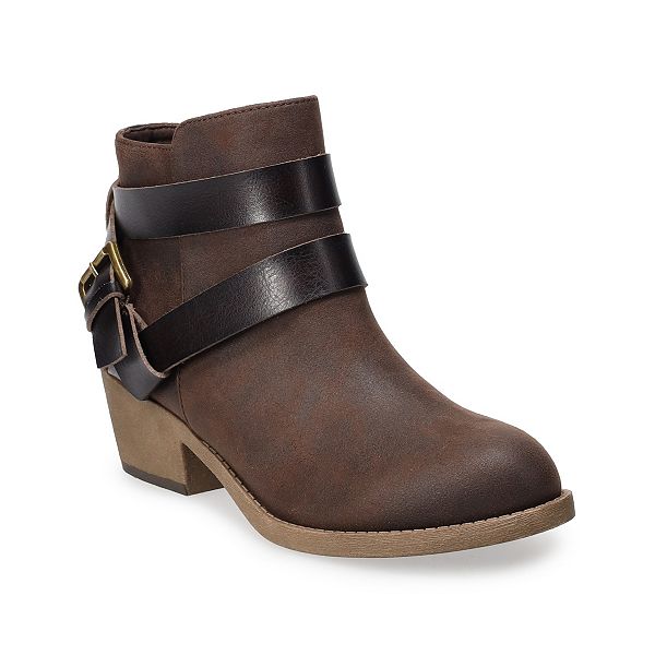 Kohls womens boots wide width sale