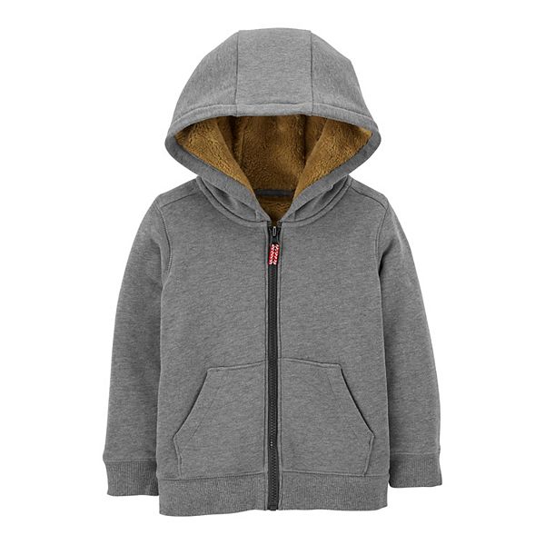 Toddler Boy Carter's Zip FuzzyLined Jacket