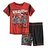 Toddler Boy Jumping Beans® 2-Piece Ride to the Rescue Poly Active Tee and Shorts Set