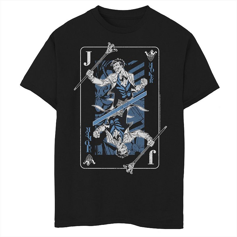 Boys 6-20 Batman The Joker Playing Card Graphic Tee, Boy's,
