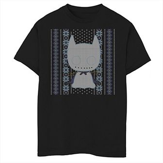 Boys 8-20 DC Comics Chibi Batman Christmas Sweater Style Graphic Tee