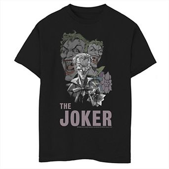 Boys 8-20 Batman The Joker Collage Graphic Tee