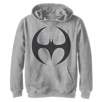 Boys 8-20 DC Comics Slim Batman Chest Logo Graphic Fleece Hoodie