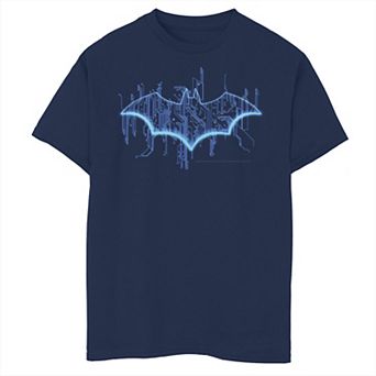 Boys 8-20 DC Comics Batman Digital Classic Logo Graphic Tee