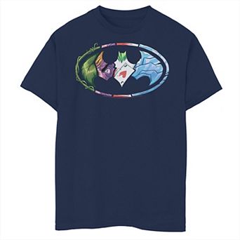 Boys 8-20 Batman Villains Logo Graphic Tee