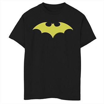 Boys 8-20 DC Comics Batman Modern Chest Logo Graphic Tee