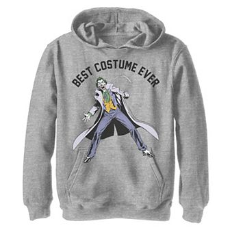 Boys 8-20 DC Comics Joker Best Costume Graphic Fleece Hoodie