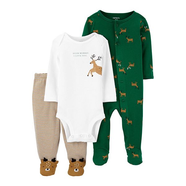 Baby Boy Carter's 3-Piece Reindeer Outfit Set