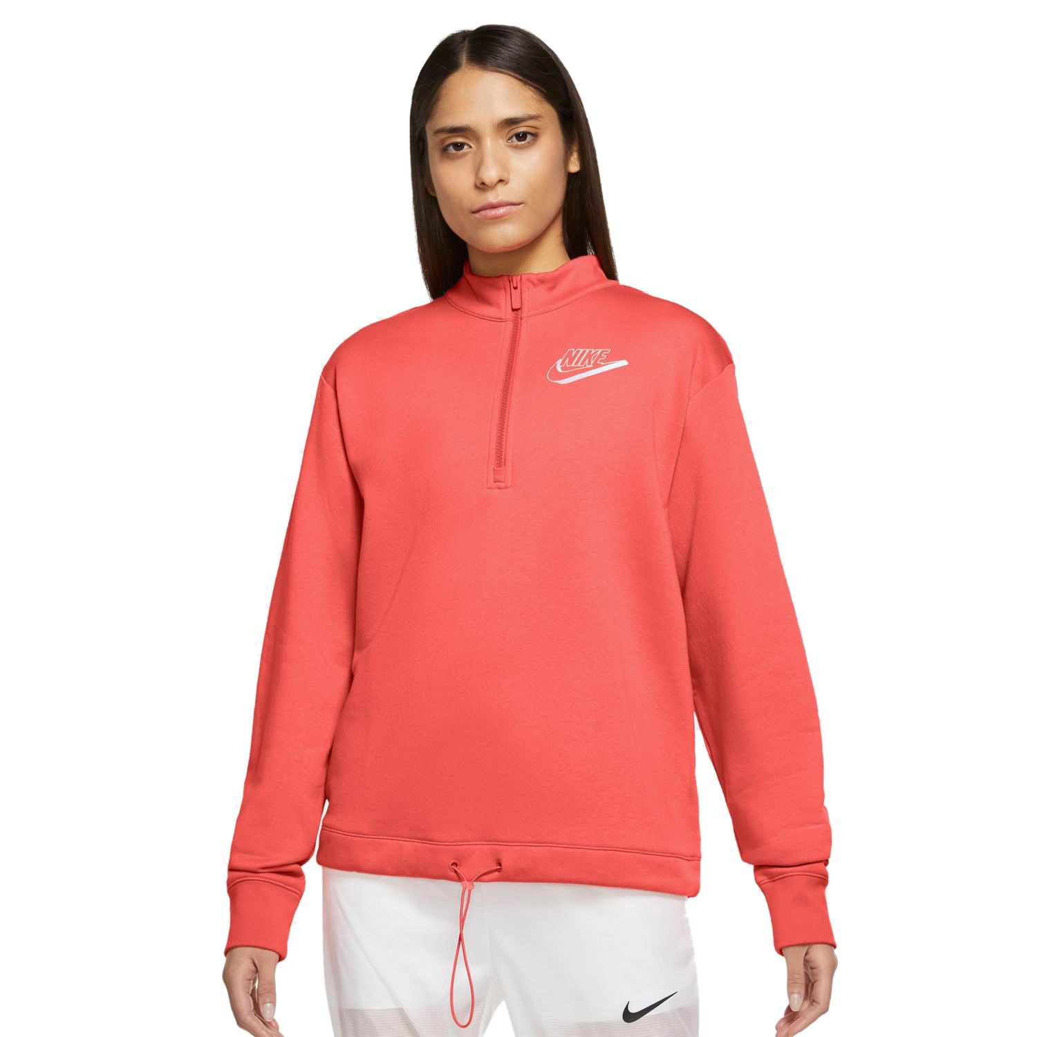 nike colorblock half zip