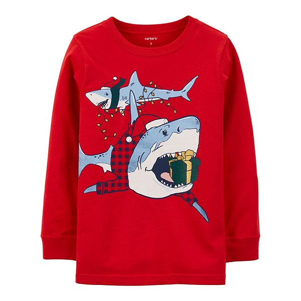 carters shark shirt
