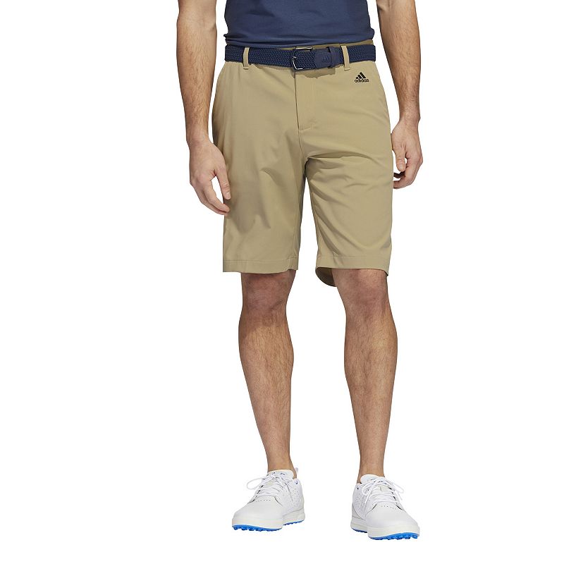 Mens adidas Primegreen Golf Shorts, Size: 30, Dark Beige