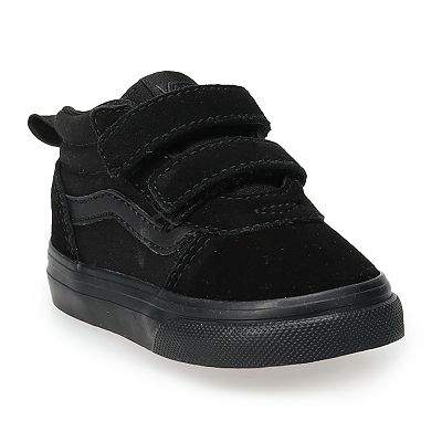 Black vans for toddlers online