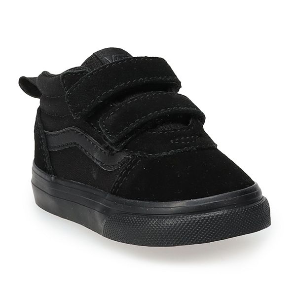 All black vans store for toddlers