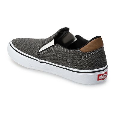 Vans® Asher DX Men's Slip-On Skate Shoes
