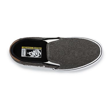 Vans® Asher DX Men's Slip-On Skate Shoes