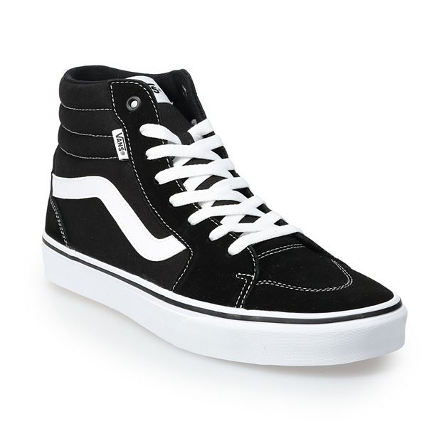 Black high cheap top vans cheap