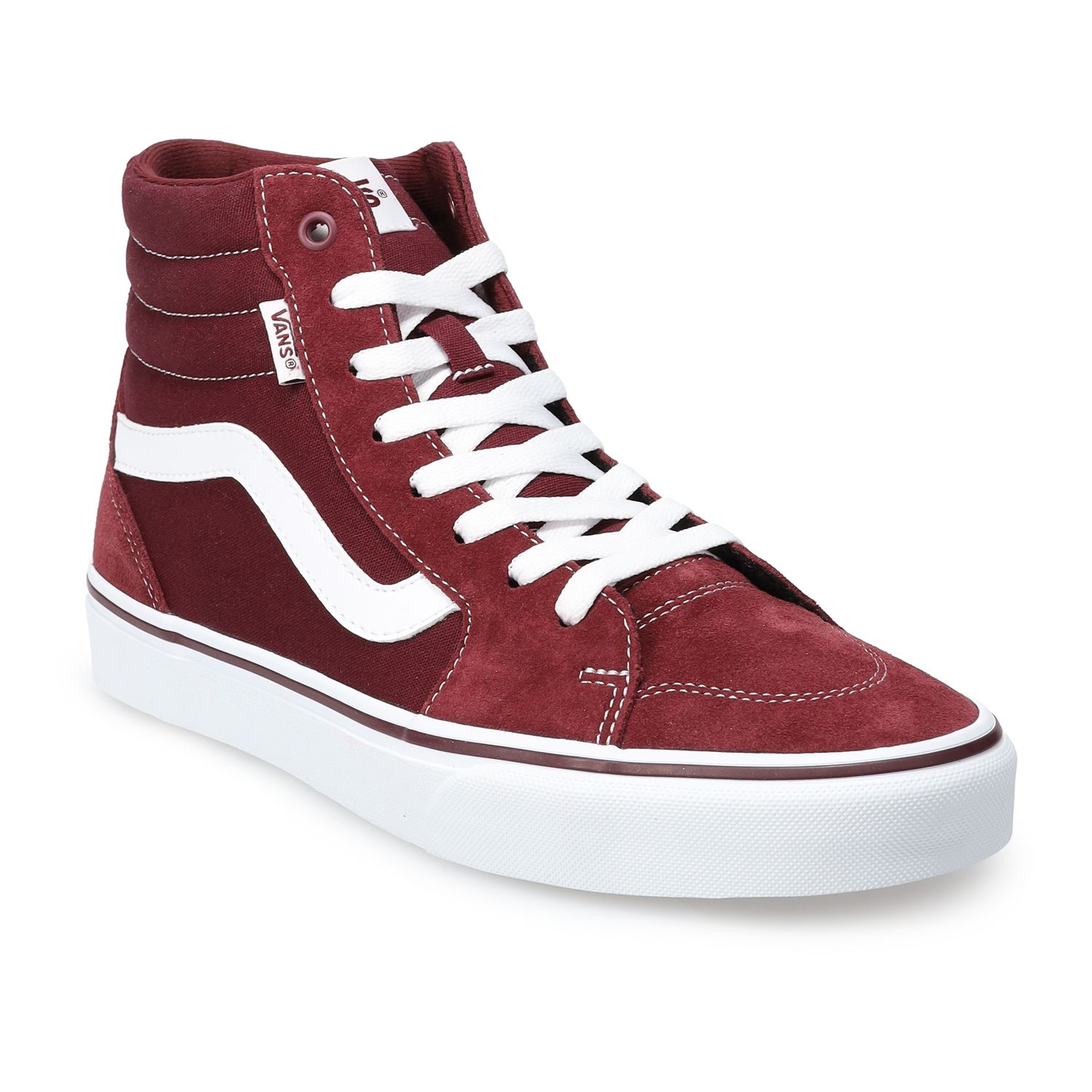 kohls red checkered vans