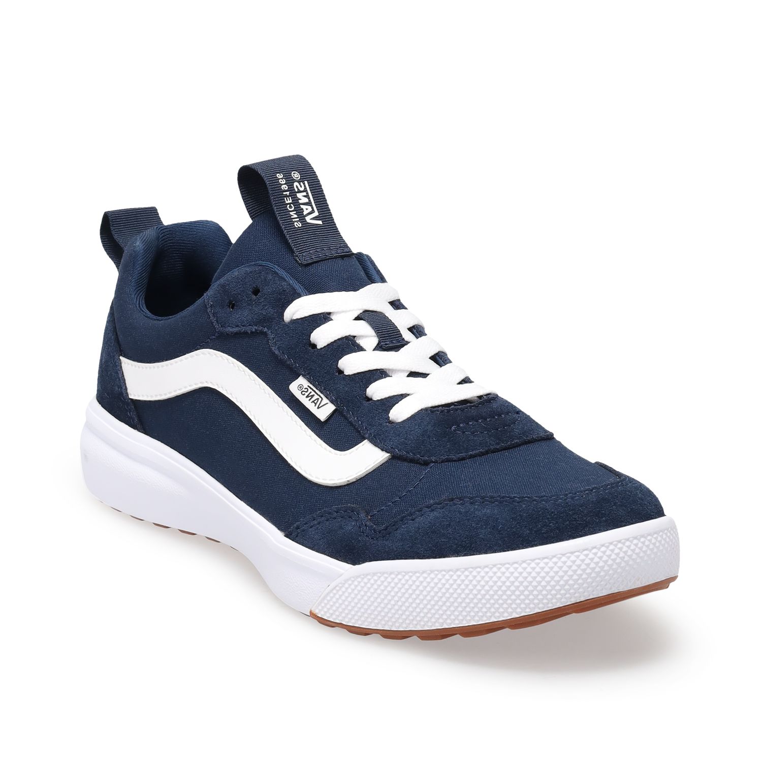 Vans Mens Sneakers Navy/White Size 13 Skate Shoes With \