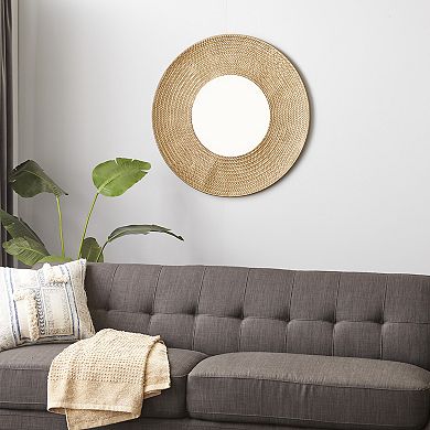 Stella & Eve Gold Finish Contemporary Wall Mirror