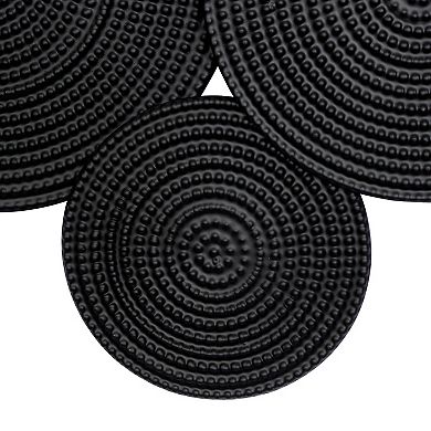 CosmoLiving by Cosmopolitan Black Finish Contemporary Wall Decor