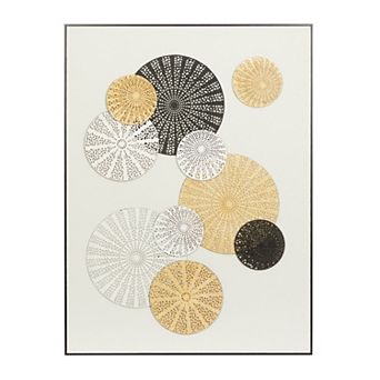 Stella & Eve Cutout Circle Contemporary Wall Art