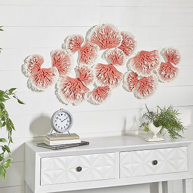 Stella & Eve Orange Faux Coral Contemporary Wall Decor