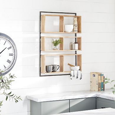 Stella & Eve Industrial Wall Shelf