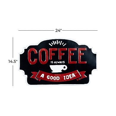 Stella & Eve Farmhouse Coffee Wall Decor