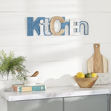 Stella & Eve Multicolor Kitchen Coastal Wall Decor