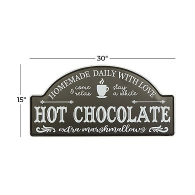 Stella & Eve Hot Chocolate Farmhouse Wall Decor