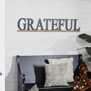 Stella & Eve Grateful Wall Decor